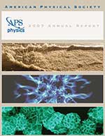 APS Annual Report 2007 cover image
