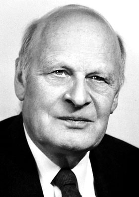 Lars Onsager photo from 1968