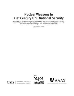 Nuclear Weapons in 21st Century U.S. National Security cover