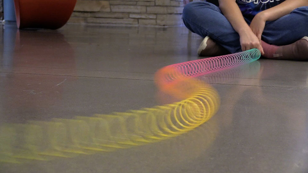 Slinky still floor