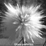 Particle Jet Formation during Explosive Dispersal of Solid Particles