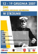 Poster of Michelson’s Days organized in Strzelno in December, 12-19, 2007; designed and printed by Krzysztof Starczewski, a graduate from a local high school