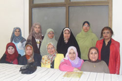 Meeting of members of the International Society of Muslim Women in Science.