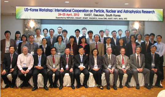 US-Korea Workshop: International Cooperation on Particle, Nuclear and Astrophysics Research