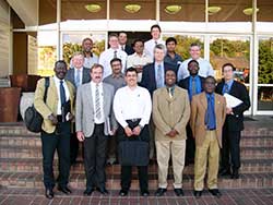 Group photo of ALC organizers in 2003