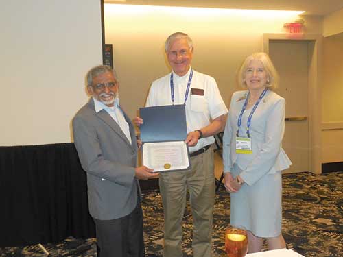 FIP Fellow Rangacharyulu with Kate Kirby and Jerry Peterson